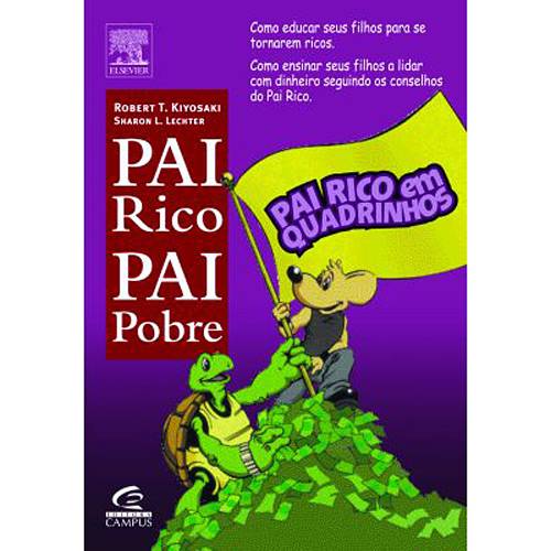Livro - Pai Rico, Pai Pobre em Quadrinhos
