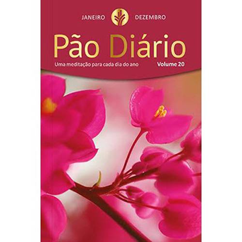 Livro - Pão Diário Vol 20 (Capa Flores)