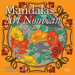 Livro para Colorir Adulto - Mandalas Art Nouveau