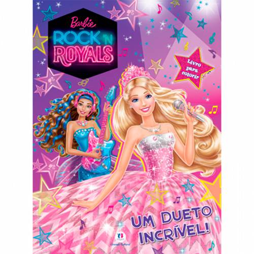 Livro para Colorir - Barbie - Rock 'N Royals - um Dueto Incrível!