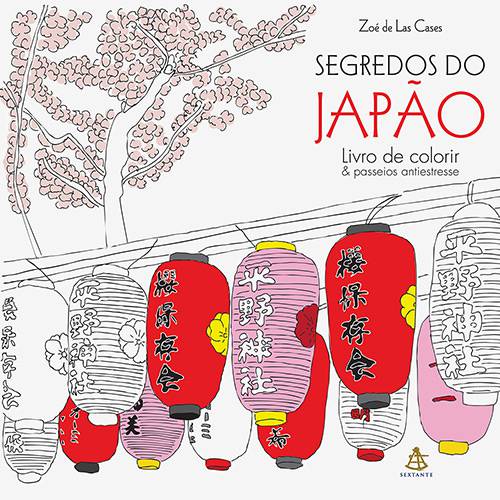 Livro para Colorir - Segredos do Japão