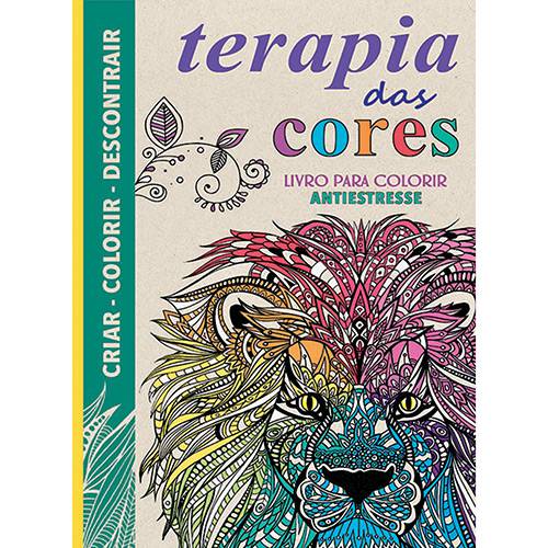 Livro para Colorir - Terapia das Cores - Antiestresse