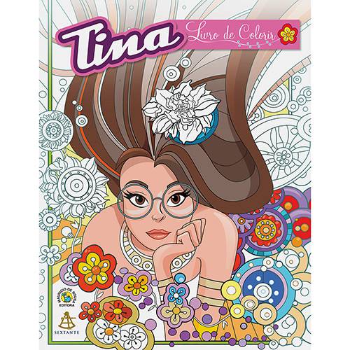 Livro para Colorir - Tina