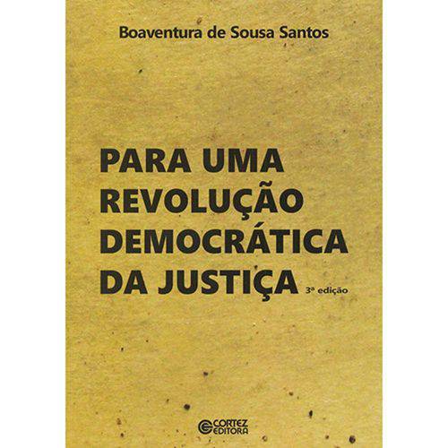 Livro - para uma Revolução Democrática da Justiça