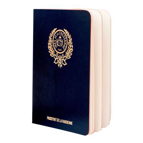 Livro Parisian Chic Passport - Azul