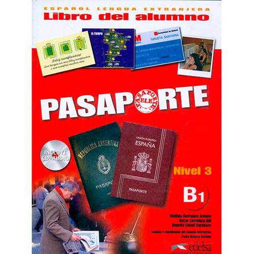 Livro - Pasaporte B1 Nivel 3 - Libro Del Alumno