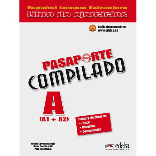 Livro - Pasaporte Compilado a (A1+A2): Libro de Ejercicios