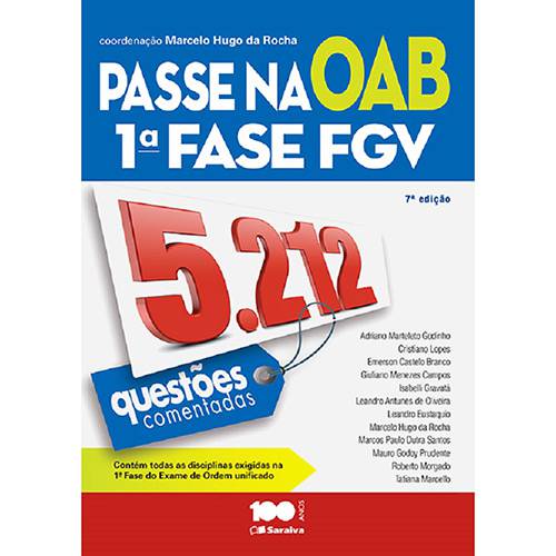 Livro - Passe na Oab - 1ª Fase FGV