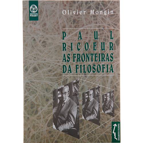 Livro - Paul Ricoeur - as Fronteiras da Filosofia