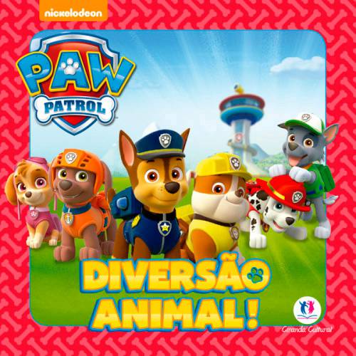 Livro - Paw Patrol: Diversão Animal! (Livro de Banho Patrulha Canina)