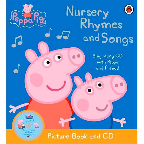 Livro - Peppa Pig - Nursery Rhymes And Songs: Picture Book And CD