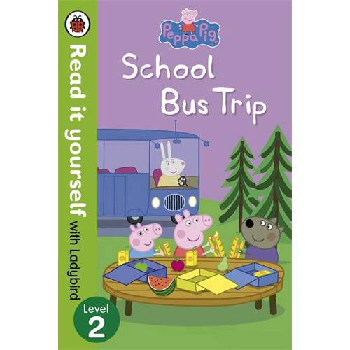 Livro - Peppa Pig - School Bus Trip - Read It Yourself With Ladybird - Level 2