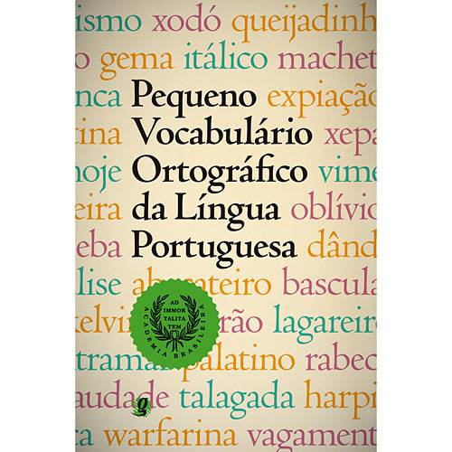 Livro - Pequeno Vocabulário Ortográfico da Língua Portuguesa