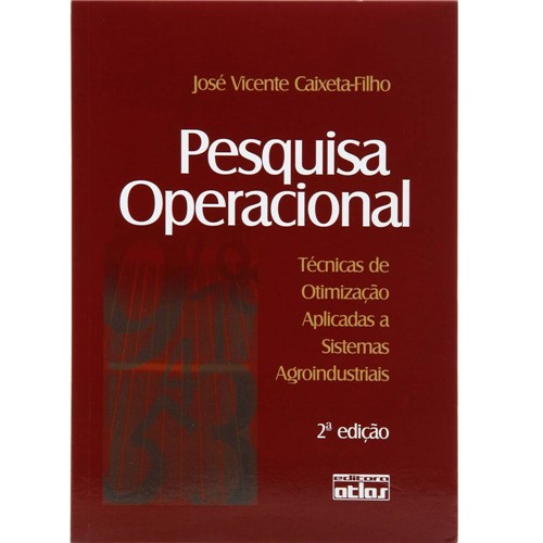 Livro - Pesquisa Operacional - Tecnicas de Otimizaçao