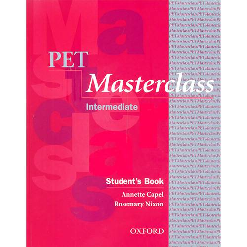Livro - PET Masterclass: Student Book And Introduction To PET Pack