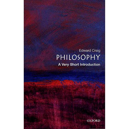 Livro - Philosophy: a Very Short Introduction