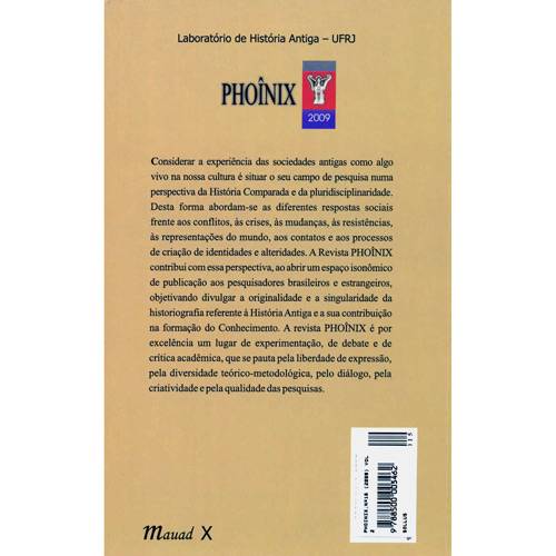 Livro - Phoînix Nº 15 (2009) Vol. 2