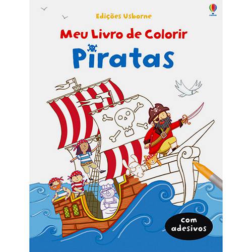Livro - Piratas: Meu Livro de Colorir