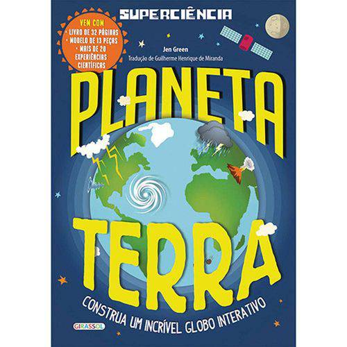 Livro - Planeta Terra Construa um Incrivel Globo Interativo