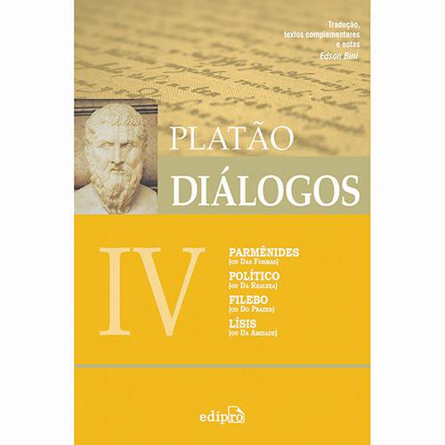 Livro - Platão - Diálogos IV