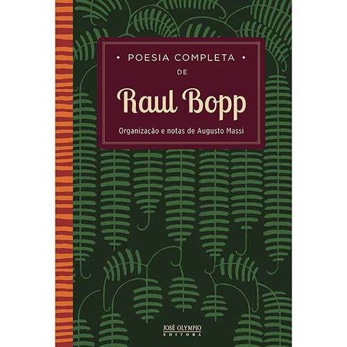 Livro - Poesia Completa de Raul Bopp
