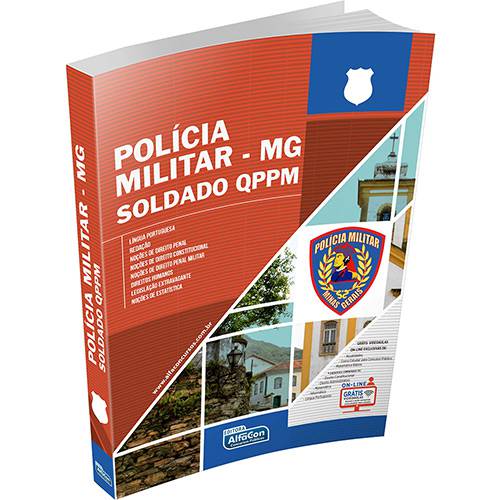 Livro - Policia Militar - MG - Soldado QPPM