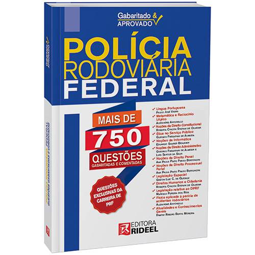Livro - Polícia Rodoviária Federal - Gabaritado e Aprovado