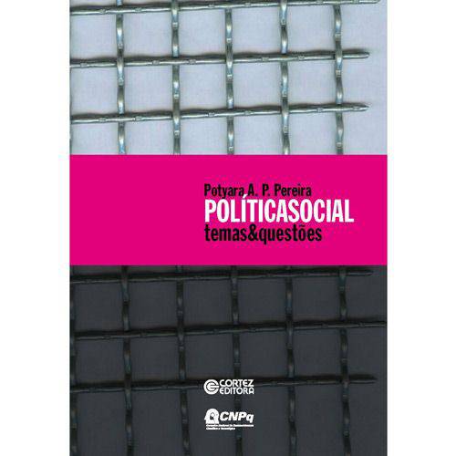 Livro - Política Social Temas & Questões
