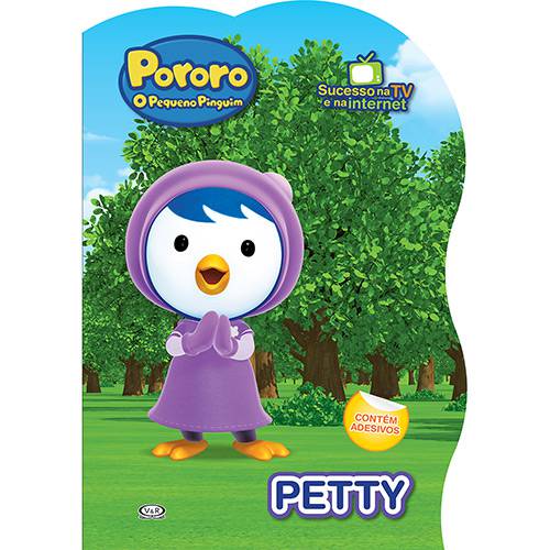 Livro - Pororo o Pequeno Pinguim: Petty (Recortado Grande)