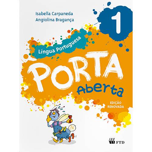 Livro - Porta Aberta: Língua Portuguesa 1 (Caixa Alta)