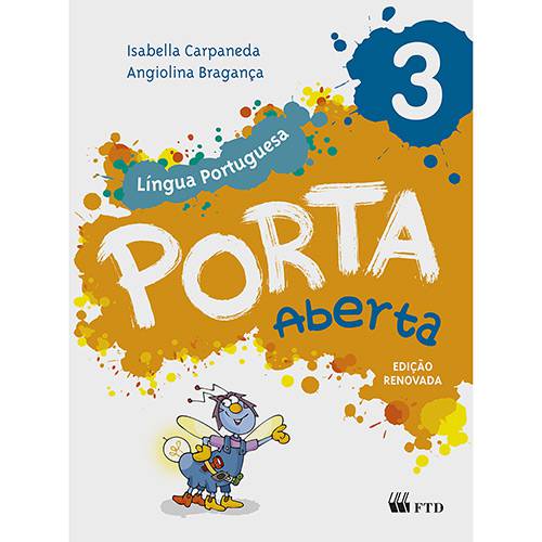 Livro - Porta Aberta: Língua Portuguesa 3