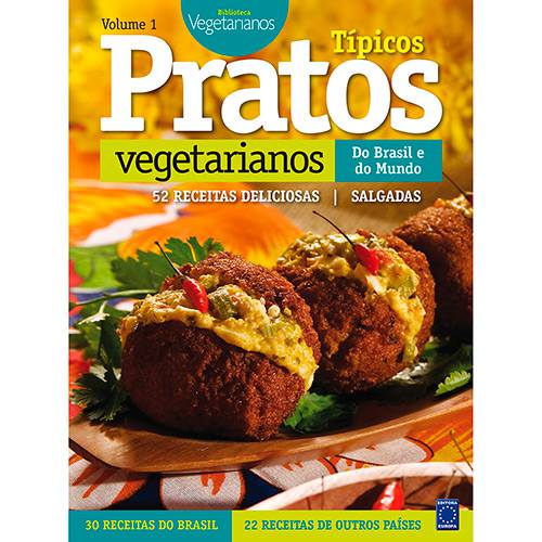 Livro - Pratos Típicos Vegetarianos do Brasil e do Mundo - Vol.1