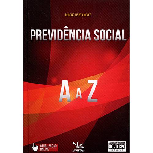 Livro - Previdência Social a A Z