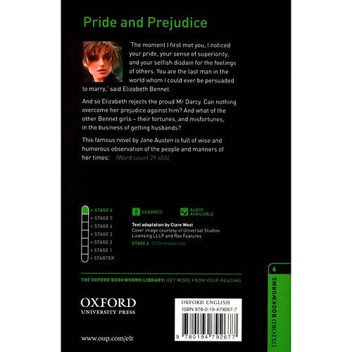 Livro - Pride And Prejudice - Audio CD Pack