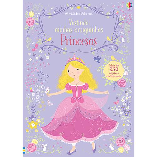Livro - Princesas: Vestindo Minhas Amiguinhas