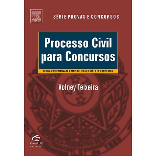 Livro - Processo Civil para Concursos - Série Provas e Concursos
