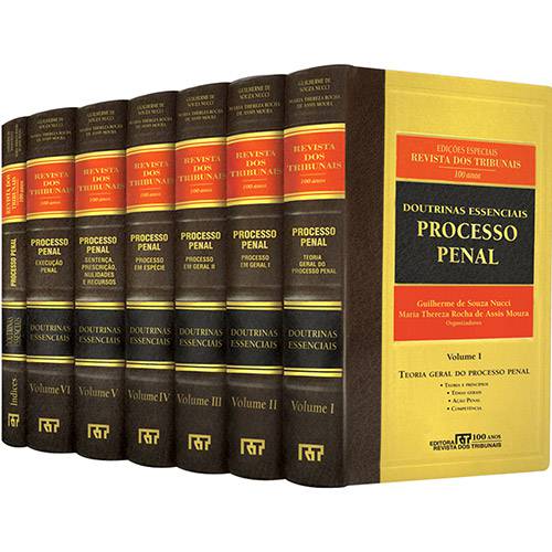 Livro - Processo Penal: Coleção Doutrinas Essenciais (6 Volumes)