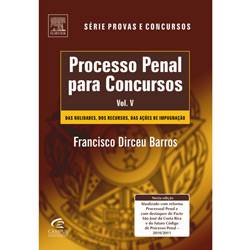 Livro - Processo Penal para Concursos - Volume V