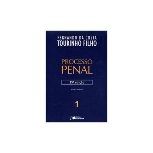 Livro - Processo Penal - Vol. 1