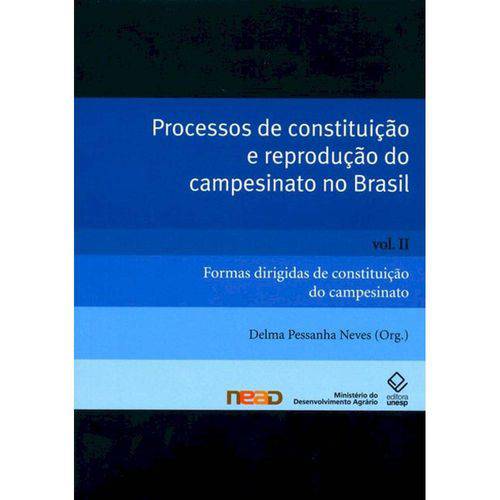 Livro - Processos de Constituicao e Reproducao do Campesinato no Brasil - Volume 2