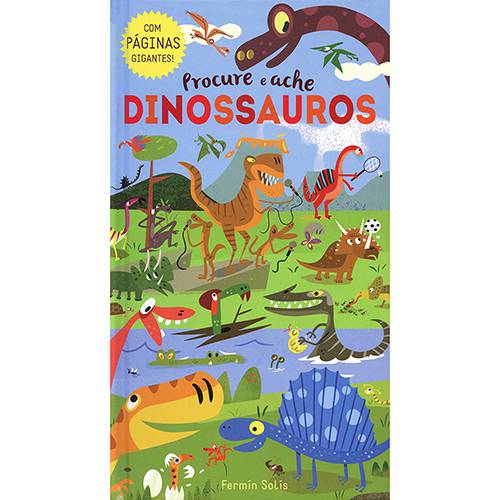 Livro - Procure e Ache Dinossauros