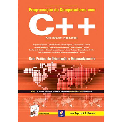Livro - Programação de Computadores com C++ : Guia Prático de Orientação e Desenvolvimento