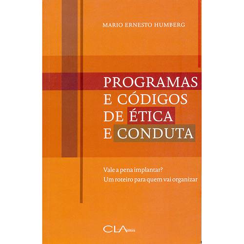 Livro - Programas e Códigos de Ética e Conduta