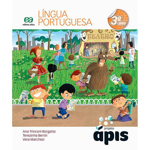 Livro - Projeto Ápis Língua Portuguesa 3º Ano - 2ª Série