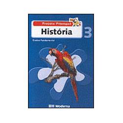Livro - Projeto Pitanguá: História - 3 Série - 1 Grau