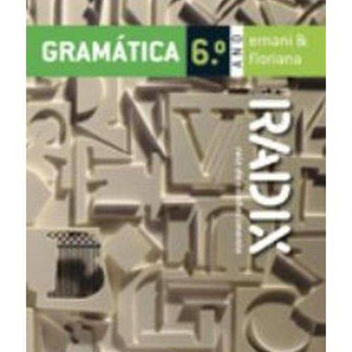 Livro - Projeto Radix - Gramatica - Conforme Acordo Ortografico Vol. 6 - 2 Ed.