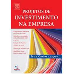 Livro - Projetos de Investimento na Empresa