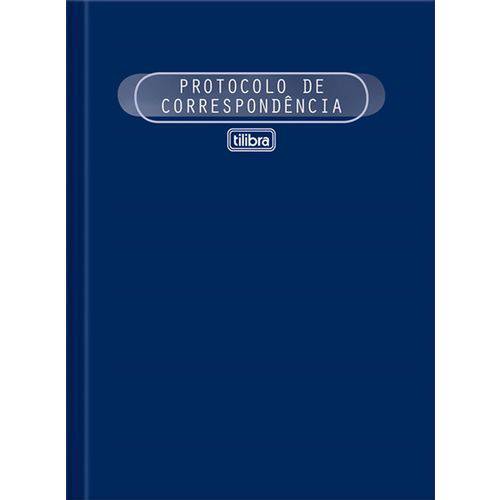 Livro Protocolo Correspondência 100 Folhas Tilibra