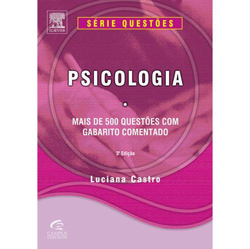 Livro - Psicologia - Mais de 500 Questões com Gabarito Comentado