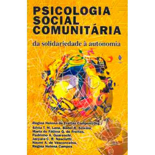 Livro - Psicologia Social Comunitaria